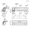 Elesa Guard safety ledge handles, ESP.110-SH-C6 ESP.